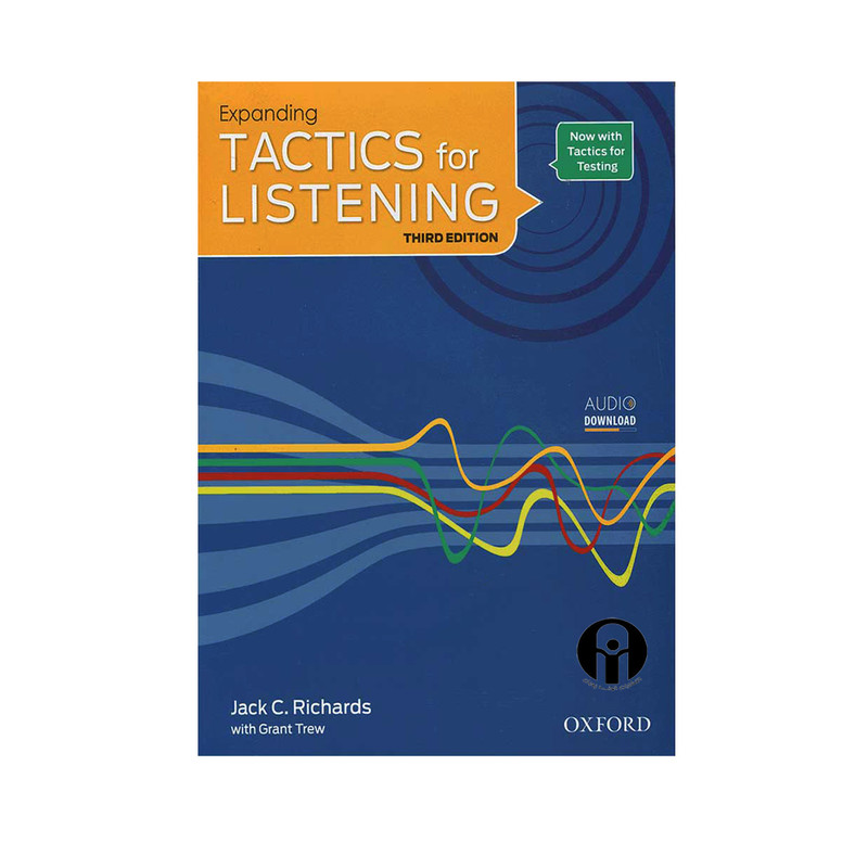 کتاب Expanding Tactics For Listening Third Edition اثر Jack C.Richards and Grant Trew انتشارات الوند پویان