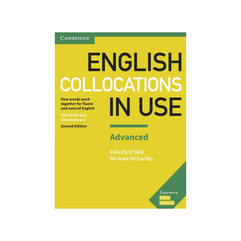 کتاب English collocation in use advanced اثر M. McCarthy & F.ODell انتشارات کمبریج