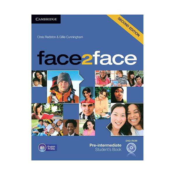کتاب Face2Face 2nd Pre-Intermediate اثر Gillie Cunningham انتشارات کمبریج