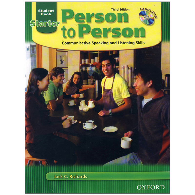 کتاب Person to Person Starter اثر Jack C. Richards انتشارات اکسفورد