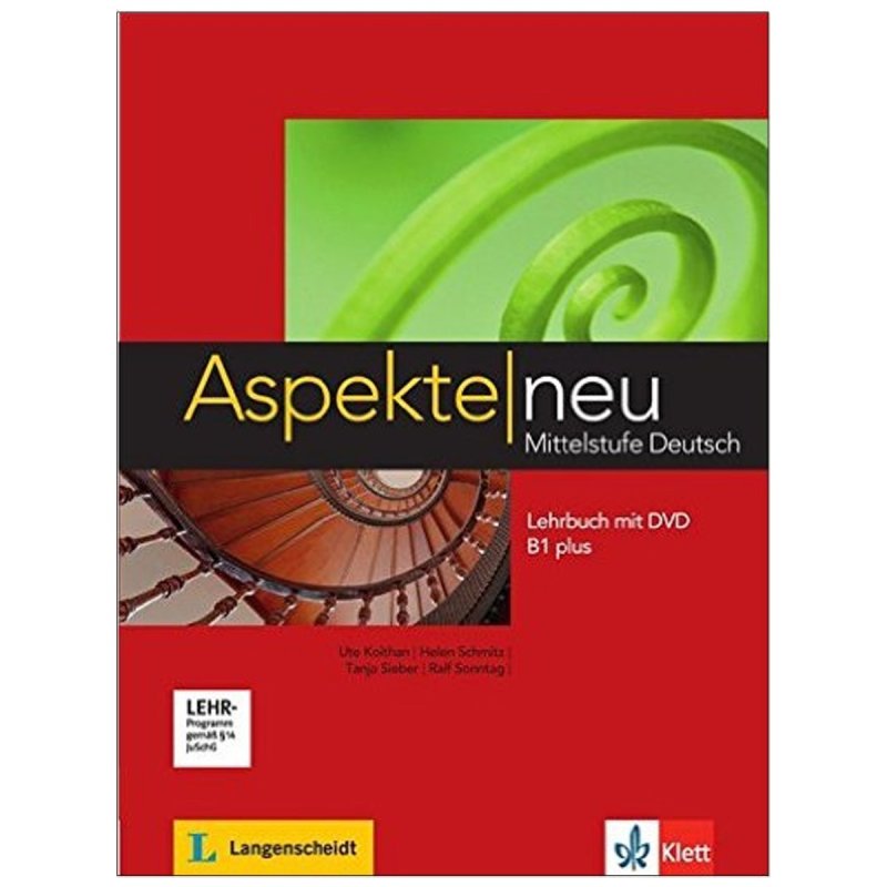 کتاب زبان آلمانی اسپکته جدید Aspekte neu B1 plus