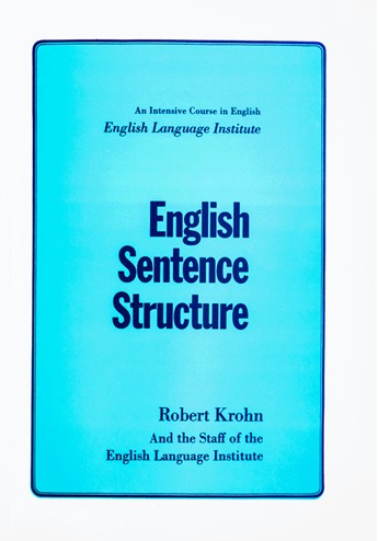 کتاب زبان English Sentence Structure