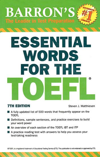 کتاب Essential Words for the TOEFL 7th Edition