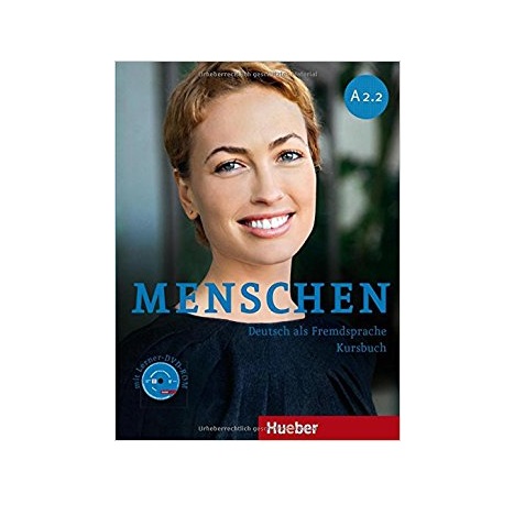 Menschen A2.2 kursbuch + Arbeitsbuch + DVD کتاب منشن آلمانی