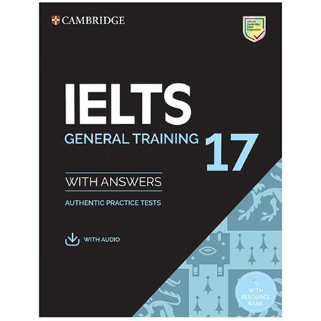 کتاب زبان IELTS Cambridge 17 general کمبریج آیلتس جنرال 17