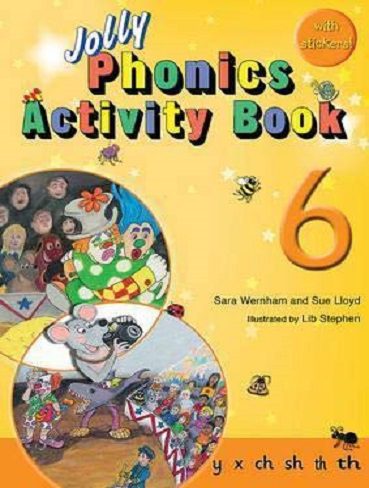 Jolly Phonics Activity Book 6 کتاب اکتیویتی جولی فونیکس 6