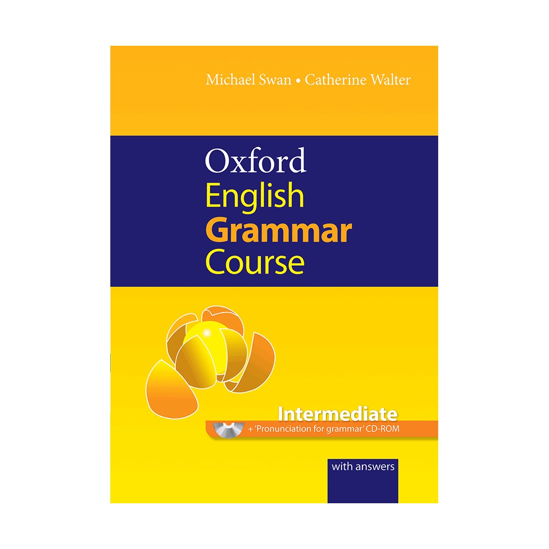 Oxford English Grammar Course Intermediate +cd کتاب زبان