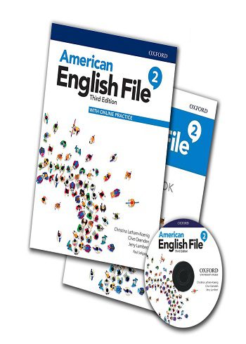 American English File 2 3rd کتاب امریکن انگلیش فایل 2 (رحلی )