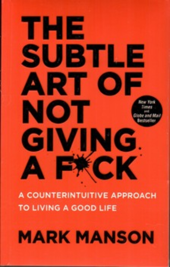 the subtle art of not giving a fuck رقعی-شمیز)