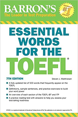دانلود کتاب Essential Words for the TOEFL (Barron’s Test Prep) Seventh Edition