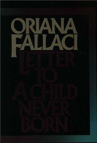 Letter to a child Never Born نامه به کودکی