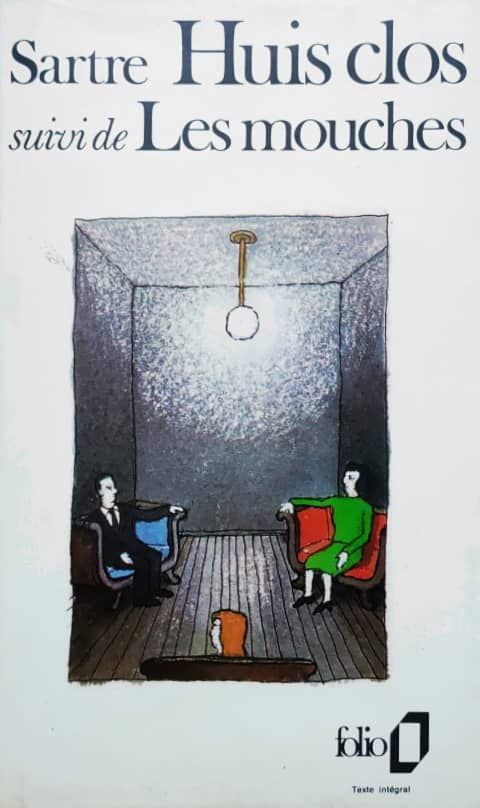 Huis clos, suivi de Les mouches Book by Jean-Paul Sartre