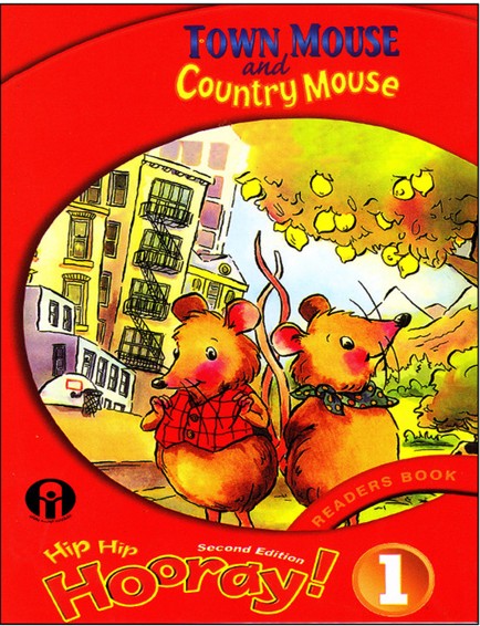 کتاب داستان هیپ هیپ هورِی Hip Hip Hooray Readers 1: Town Mouse and Country Mouse
