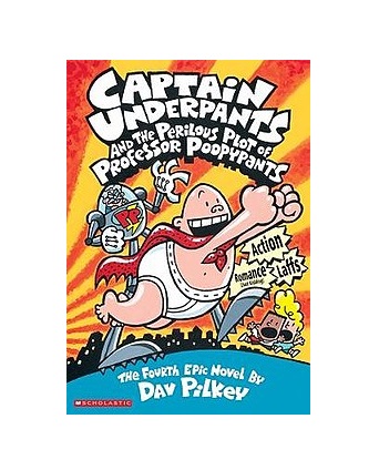 Captain Underpants and the Perilous Plot of Professor Poopypants خرید کتاب زبان