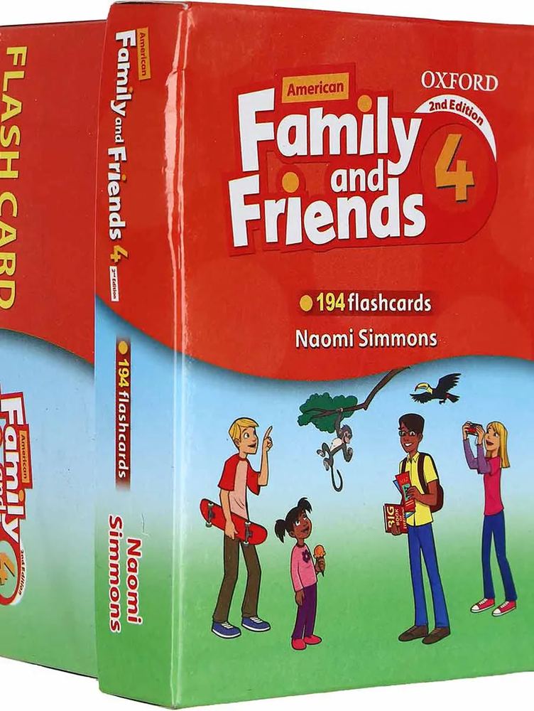 American Family and Friends 4 second edition رحلی