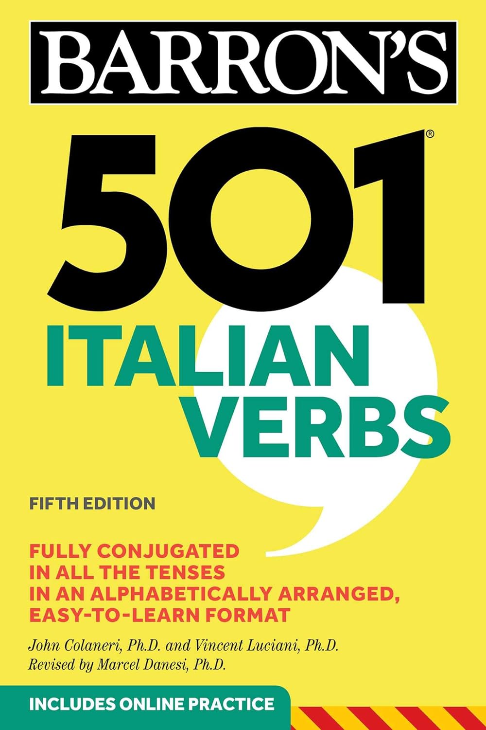 کتاب 501 Italian Verbs, Fifth Edition (Barron’s 501 Verbs)