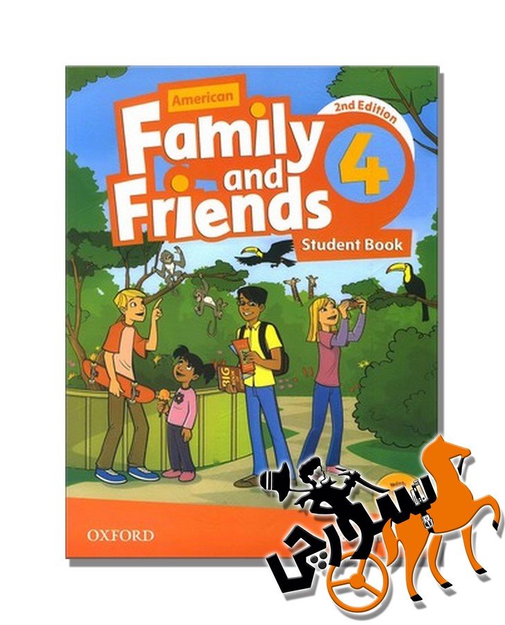 American Family and Friends 4 2nd SB + WB + QR Code