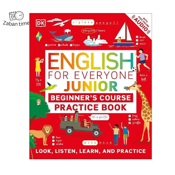 کتاب English for Everyone Junior Beginners Practice Book