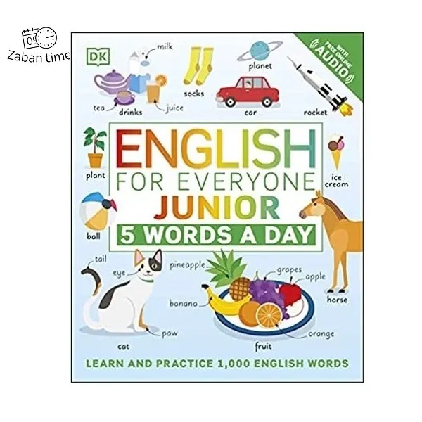 کتاب English for Everyone Junior 5 Words A Day