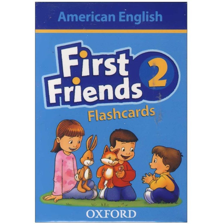 American First Friends 2 Flash Cards (فلش کارت)