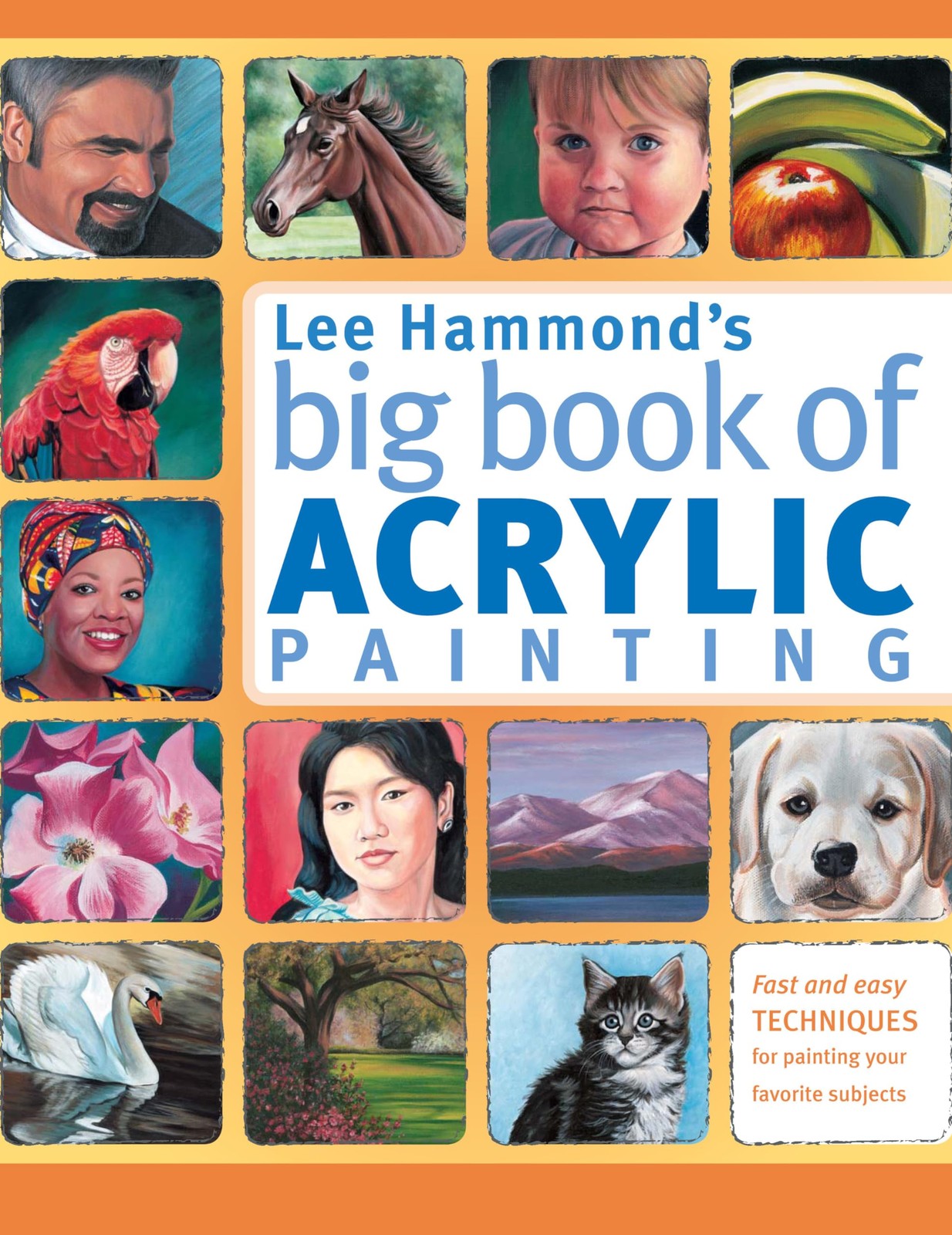 Lee Hammond’s Big Book of Acrylic Painting pdf کتاب بزرگ نقاشی اکریلیک لی هاموند