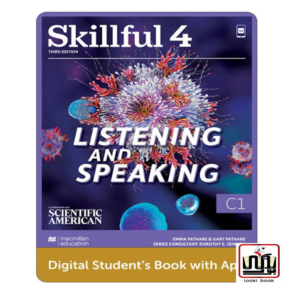 کتاب SKILLFUL 4 LISTENING AND SPEAKING 3RD