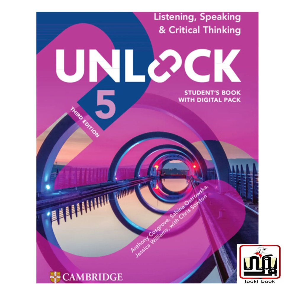 کتاب Unlock 5 3rd Listening Speaking and Critical Thinking