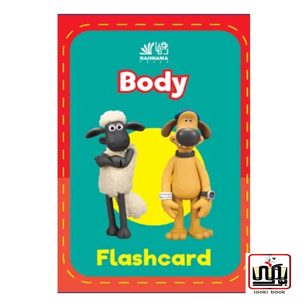 فلش کارت Body Flashcard (فلش کارت اعضای بدن)