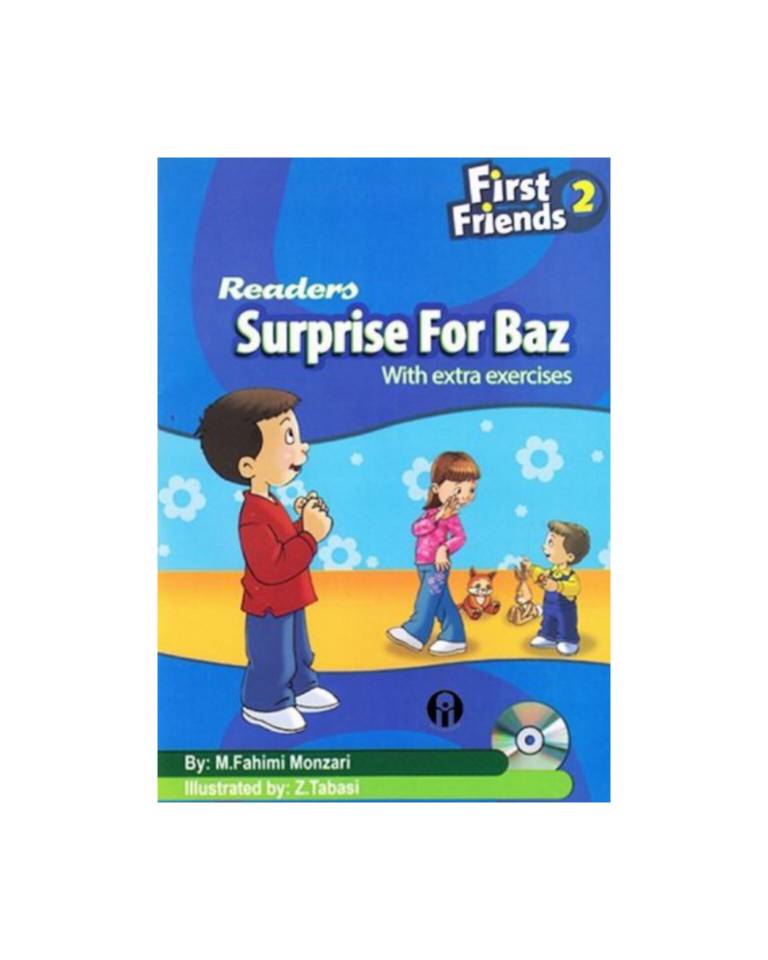 کتاب داستان فرست فرندز سورپرایز برای باز First Friends 2 Readers Surprise For Baz