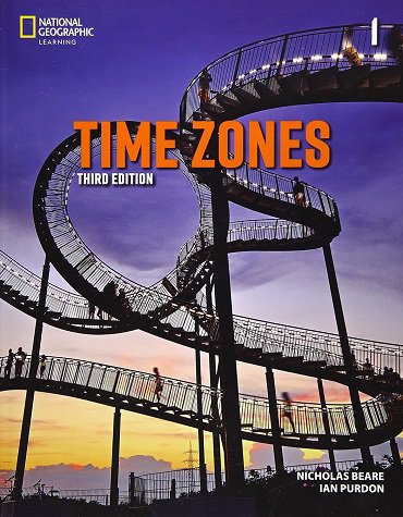 کتاب تایم زونز Time Zones 1 Students Book Third Edition