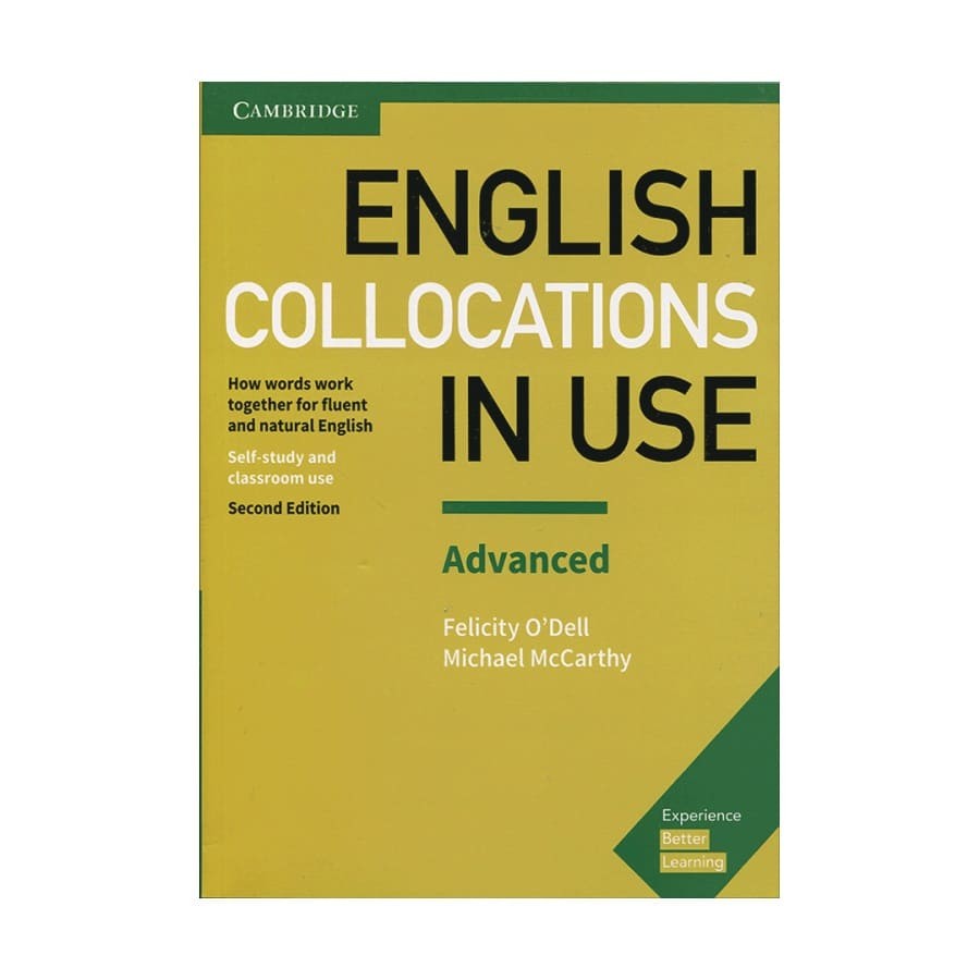 English Collocations In Use Advanced Second Edition انگلیش کالوکیشن این یوز ادونس ویرایش دوم