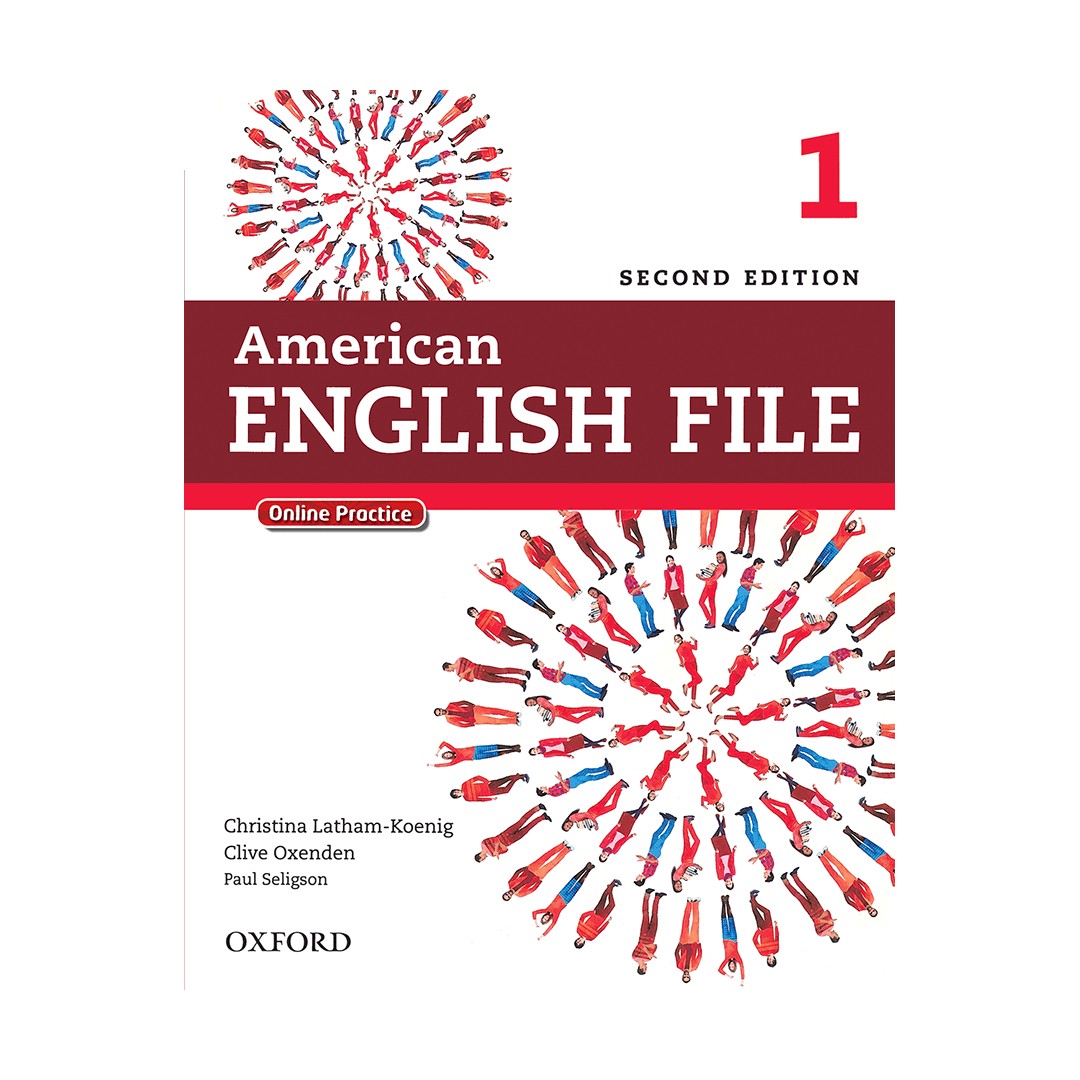 American english file 1 S+W+CD 2ND کتاب زبان