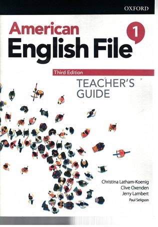 American English File 1 Teachers Guide 3th Edition + CD ( کتاب معلم )