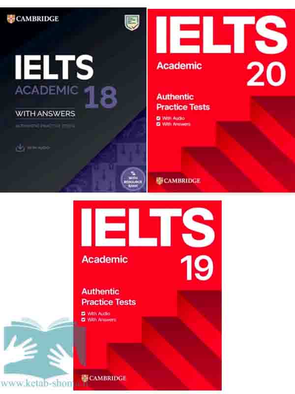 کتاب Cambridge IELTS Academic 18, 19, 20 (نسخه تکی و پکیج سه‌تایی)