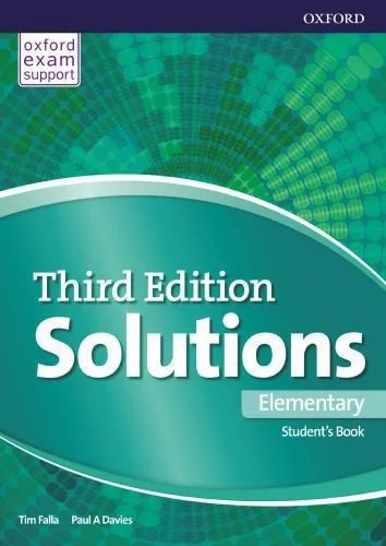 دانلود نسخه کامل کتاب Solutions – Elementary – Student’s book