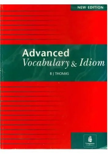 دانلود نسخه کامل کتاب Advanced Vocabulary and Idioms