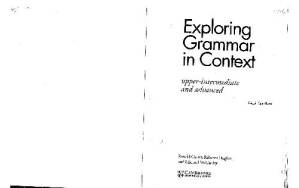دانلود کتاب Cambridge Exploring Grammar In The Context