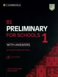 دانلود کتاب B1 Preliminary for Schools 1 with answers 2019