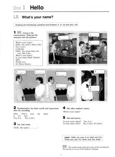دانلود نسخه کامل کتاب The New Cambridge English Course Level 1: Student Book