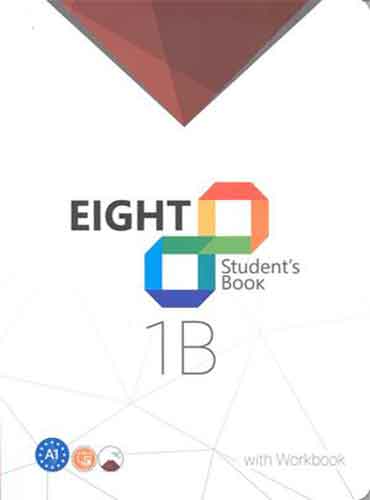 کتاب زبان اِیت eight ,students book + workbook: 1B