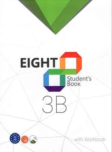 کتاب زبان اِیت eight ,students book + workbook: 3B