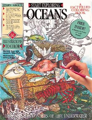 دانلود کتاب Oceans Coloring Book (Start exploring)