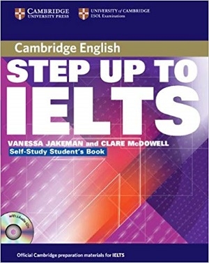 کتاب کمبریج استپ آپ تو آیلتس Cambridge Step Up to IELTS St+Wb+CD