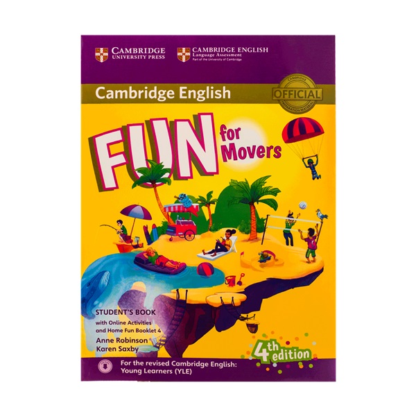 کتاب فان فور مورز ویرایش چهارم Fun for Movers 4th Edition