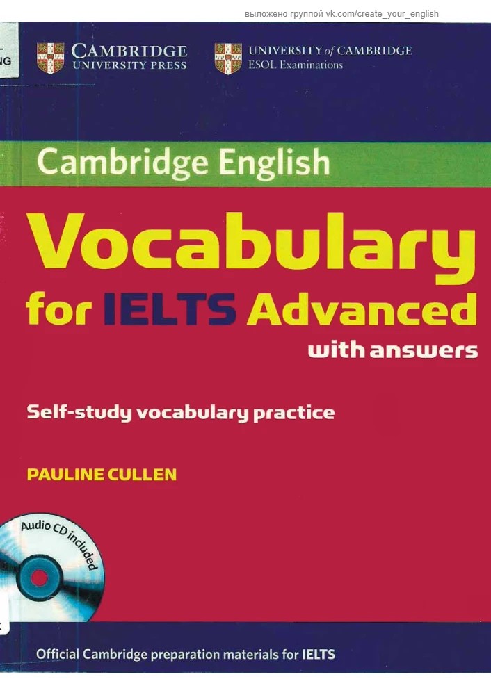 دانلود کتاب Cambridge Vocabulary for IELTS Advanced
