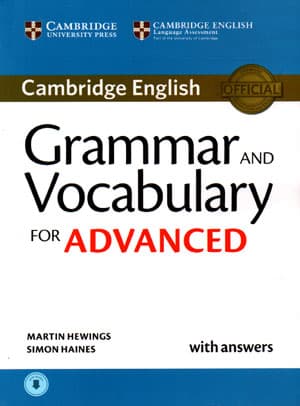 Grammar and Vocabulary for Advanced (گرامر اند وکبیولری فور ادونسد)