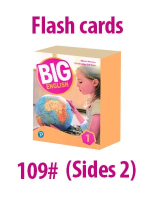 Big English 1 Flash cards (فلش کارت بیگ انگلیش 1)