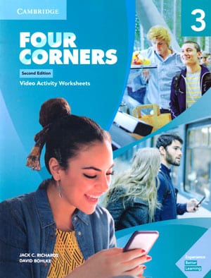 Four Corners 3 Video Activity Worksheets (ویدئو فور کرنرز 3)
