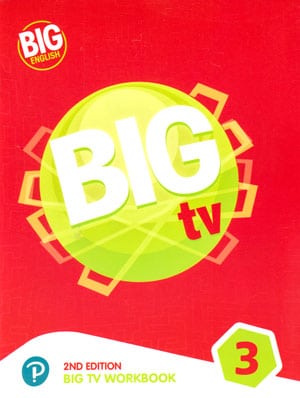 Big English Big TV 3 Workbook (بیگ انگلیش بیگ تی وی 3 ورک بوک)
