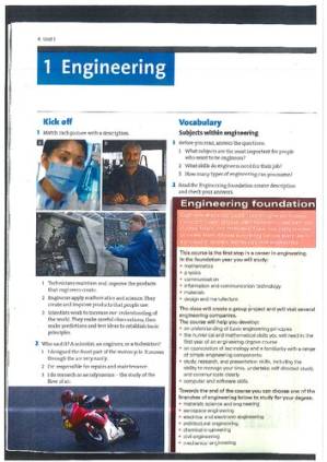 دانلود کتاب Engineering 1 – Student’s Book (English for Careers)